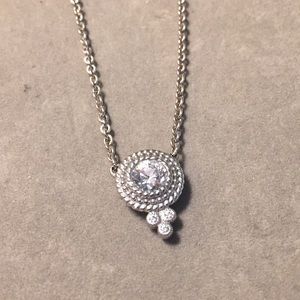 Judith Ripka Diamonique Station Necklace